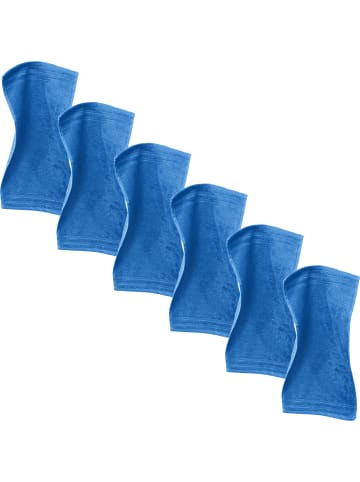 Erwin Müller Frottier Gästetuch 6er-Pack Heidelberg in royalblau