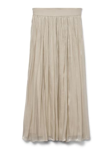 Vero Moda Plissierter Rock in Pumice Stone