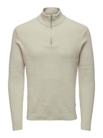 Only&Sons Pullover in Silver Lining