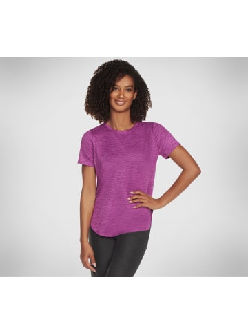Skechers T-Shirts "GODRI SWIFT TUNIC TEE" in Violett / Stockrose