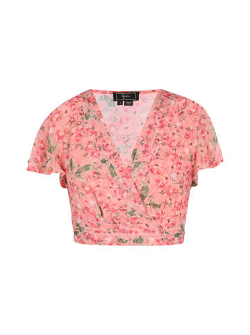 faina Blouse in coral multicolor