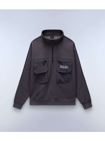 Napapijri Pullover "B-Tusco Hz" in Grau