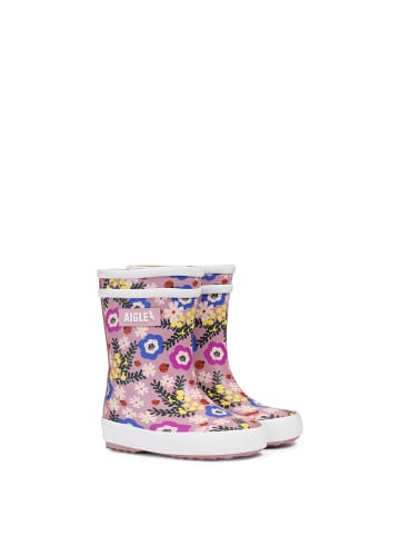 AIGLE Gummistiefel Baby Flac Play 2 in rosa bunt-kombi in rosa bunt-kombi