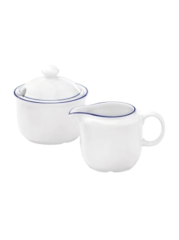 Seltmann Weiden Milch- & Zucker-Set Compact Blaurand in weiß-blau