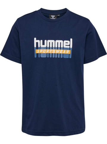 Hummel Hummel T-Shirt Hmltukas Kinder in BLACK IRIS