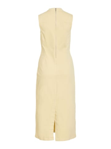 Vila Jeanskleid in Pastel Yellow1