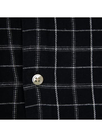 Jack and Jones Flanellhemd JCOCOVER Checked Flannel Shirt LS in Schwarz