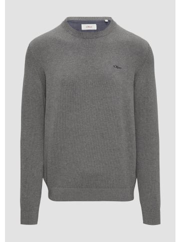 s.Oliver Strickpullover in 9730_graphit