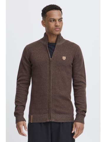 INDICODE Strickjacke IDAndy 35-099MM Cardigan mit Stehkragen in Braun