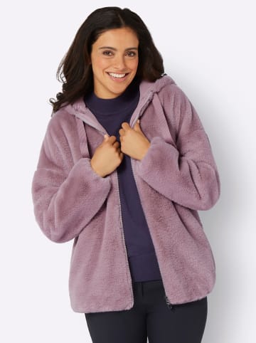 WITT WEIDEN Fellimitat-Jacke in mauve