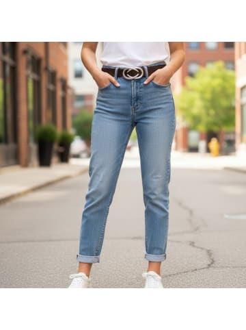 FRONHOFER Ledergürtel in Khaki