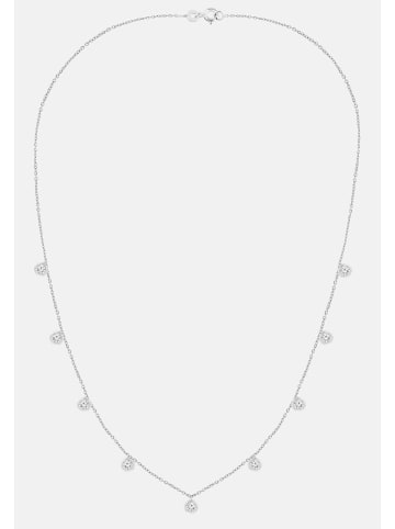 Ethische Diamanten Halskette aus 375 Weißgold mit Lab Grown Diamant