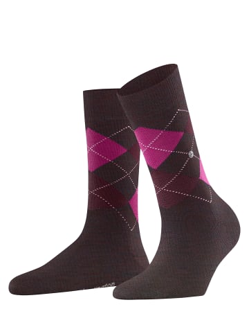 Burlington Socken Melange Marylebone in Rose/grey