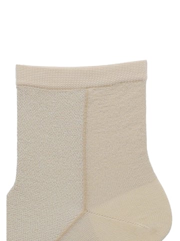 Kunert Socken Sparkling Essential weich in holiday-greige