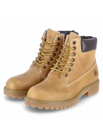 Lumberjack Stiefel mit Warmfutter in braun