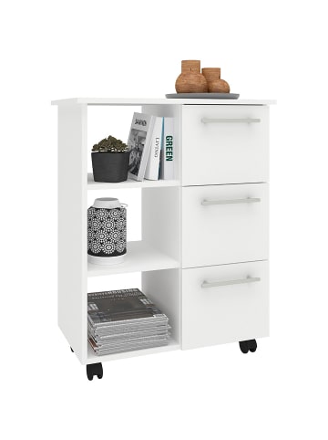 ebuy24 Küchenmöbel Esilo Weiß 68 x 38 cm