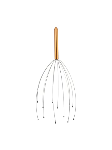 relaxdays 6 x Kopfmassagegerät in Gold