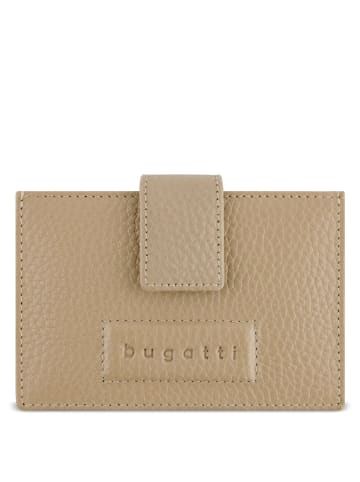 Bugatti Elsa - Kreditkartenetui 5cc 10.5 cm RFID (schwarz) in sand