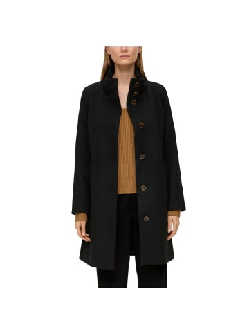 S.OLIVER RED LABEL Mantel in Schwarz