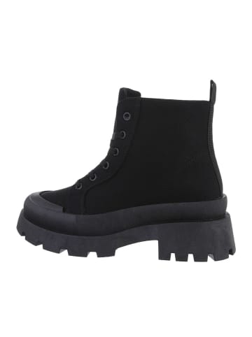 Ital-Design Stiefelette in Schwarz