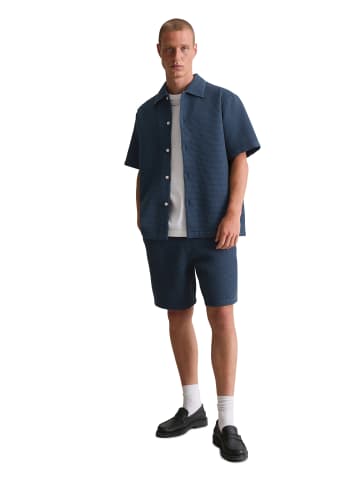 Marc O'Polo DENIM Kurzarm-Hemd regular in Azurite