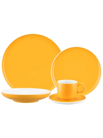 Seltmann Weiden 30-tlg. Kombiservice Sento Home Pure Colors in in Mango Orange