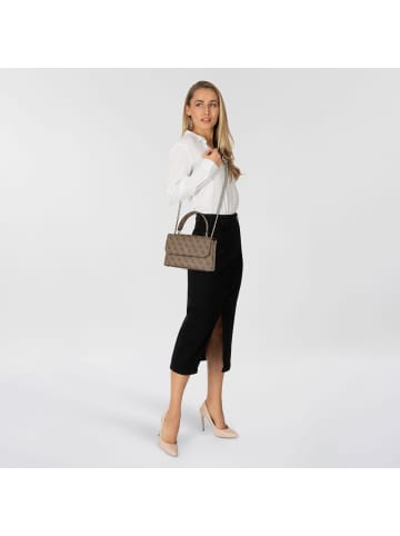 Guess Eco Erica Schultertasche 24 cm in latte logo