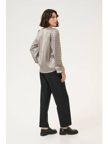 Kaffe Shirtbluse KAluna Regular fit in Steeple Gray/Black Dot