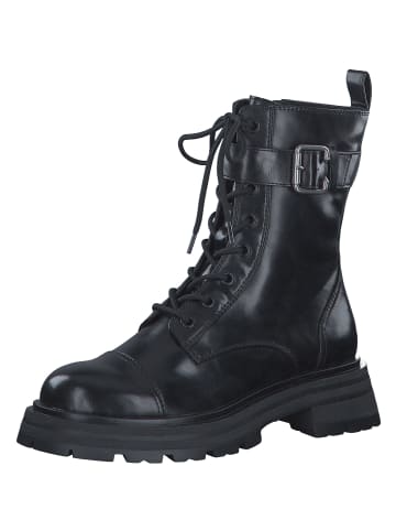 Tamaris Schnürstiefel in schwarz