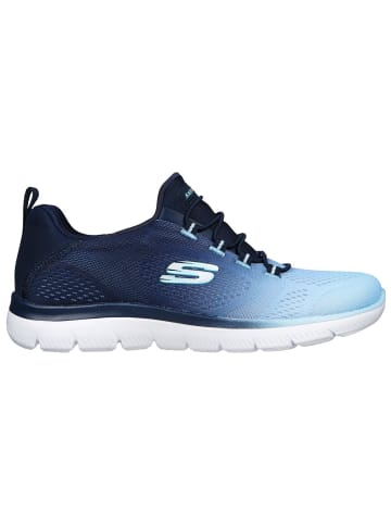 Skechers Slipper in blau
