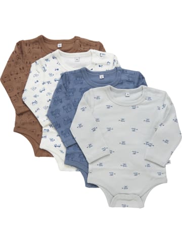 Pippi Babywear Kinder Langarmbody in Multicolor