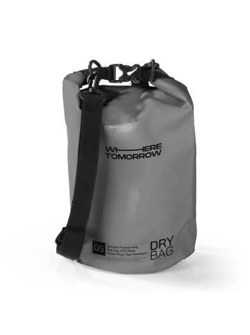 Where Tomorrow PVC dry bag Style 01 5L grau  grau