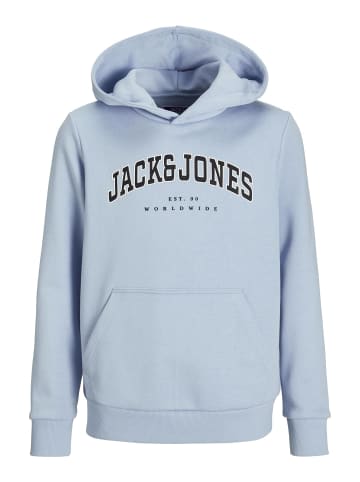 JACK & JONES Junior Kapuzenpullover in Chambray Blue
