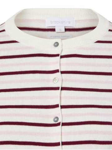 brookshire Strickjacke in ecru altrosa - 0001