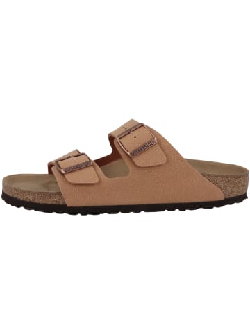 Birkenstock Sandale Arizona Birko-Flor Nubuk normal in braun