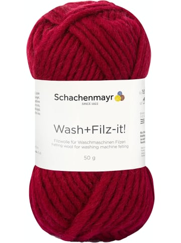 Schachenmayr since 1822 Filzgarne Wash+Filz-it!, 50g in Ruby