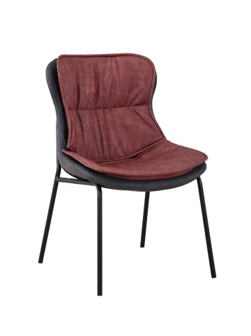 Kayoom Stuhl Brady Marone in marone - grau