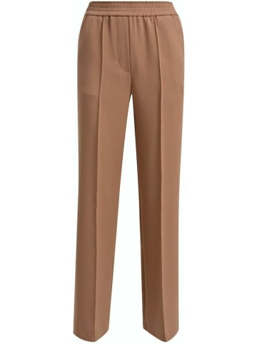 Milano Italy Stoffhose für Damen in braun
