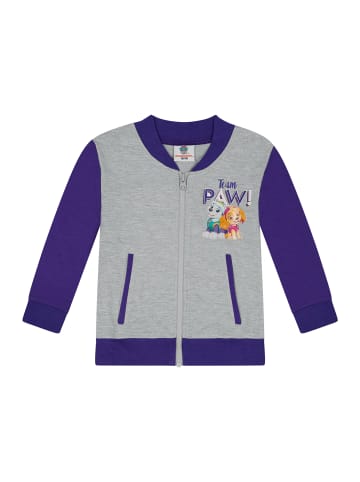 ONOMATO! Übergangsjacke Collegejacke Paw Patrol Skye und Everest in Grau