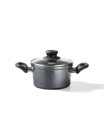 Stoneline Kochtopf | mit Deckel in Anthrazit