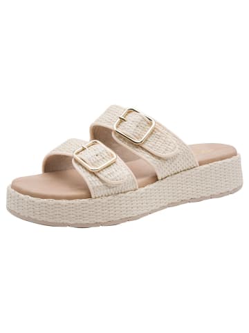 Tamaris WIDE FIT Pantolette in IVORY