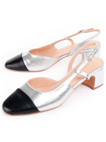 Montevita Pumps Goldem in Silber