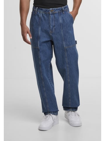 DEF DEF DEF Loose Fit Jeans in mid blue