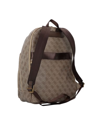 Guess Milano Rucksack 41.5 cm Laptopfach in beige-brown