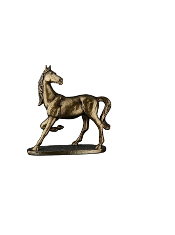 GILDE Skulptur "Wildpferd" in Bronze - H. 24 cm - B. 25 cm