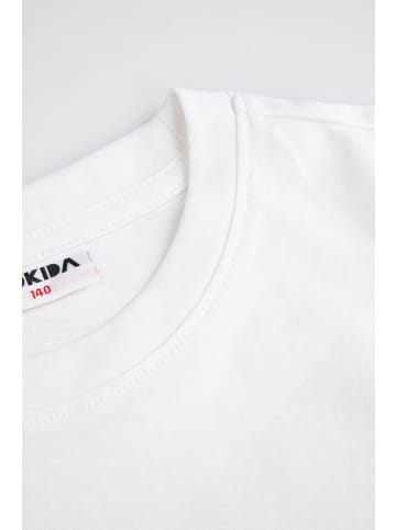 MOKIDA 2er-Pack T-Shirt mit kurzen Ärmeln in weiß