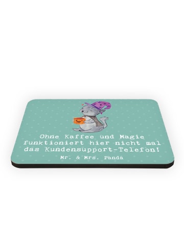 Mr. & Mrs. Panda magnet Kundensupport Magie mit Spruch in Meeresbrise