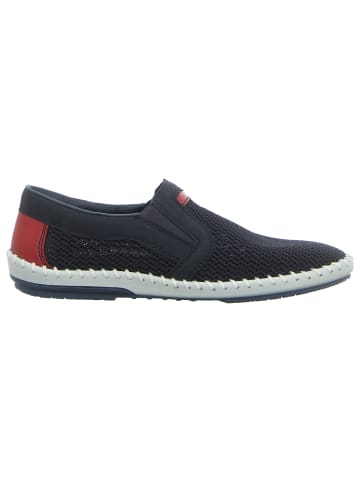 rieker Sportlicher Slipper in blau