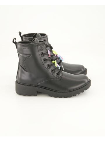 Geox Schnürstiefel in Schwarz