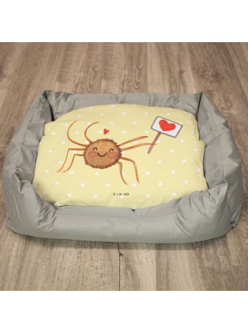 Mr. & Mrs. Panda Kuschelbett Spinne Agathe Motivation ohne Spruch in Gelb Pastell